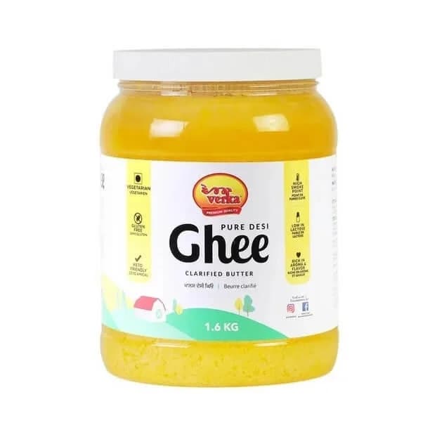 VERKA DESI GHEE 1.6KG - Cooking Essentials