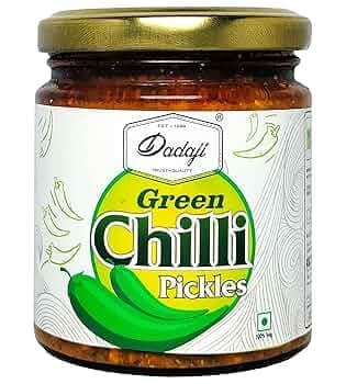VFC GREEN CHILLI PICKLE 400GM - Condiments