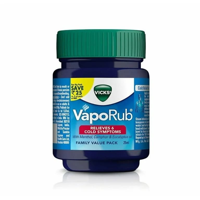 VICKS VAPORUB 25 ML - Health & Care