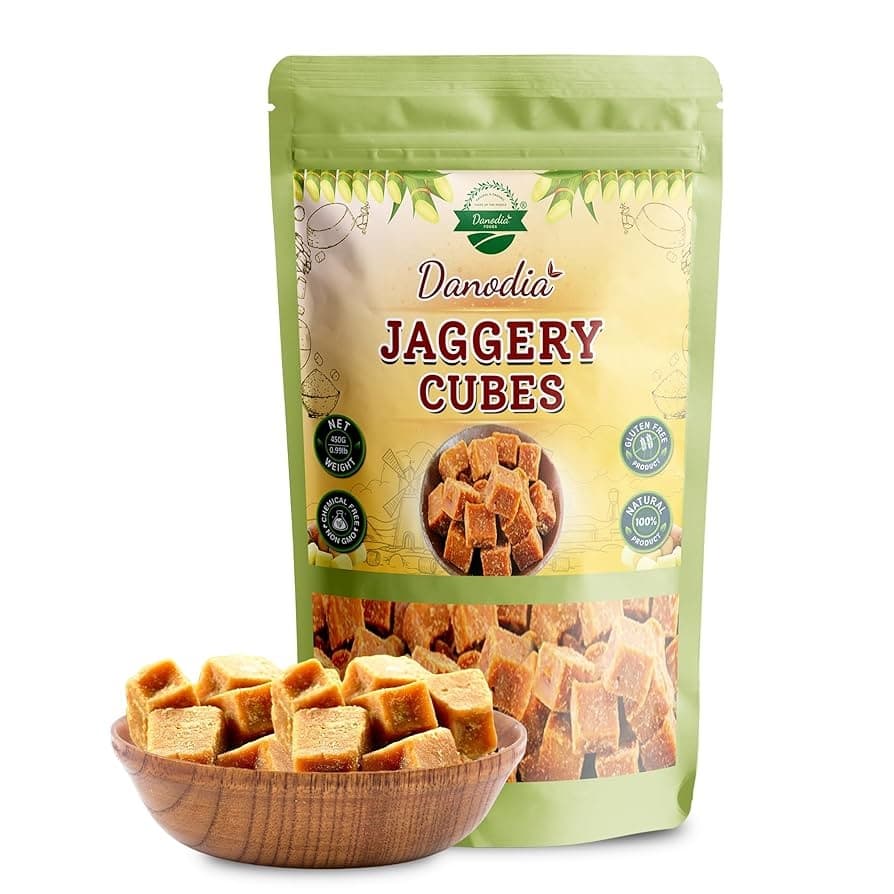 VINAYAK MINI CUB JAGGERY 1LB - Cooking Essentials