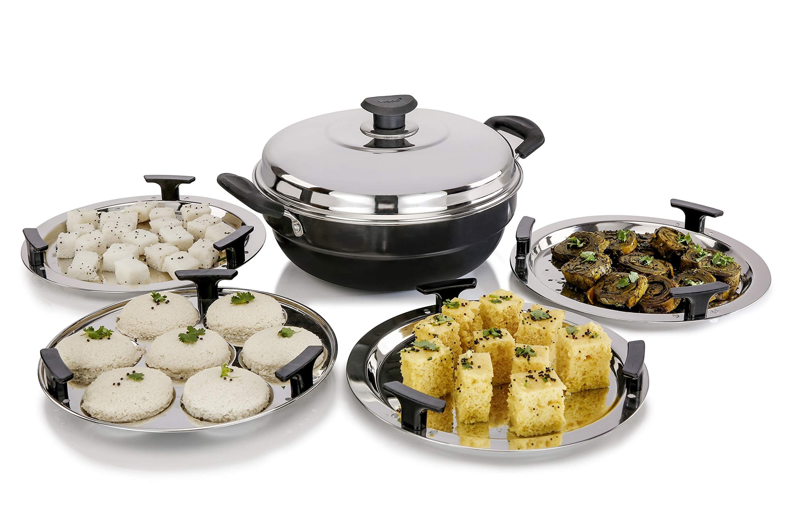 Vinod Multi Kadai Idli Cooker 1pcs - Household