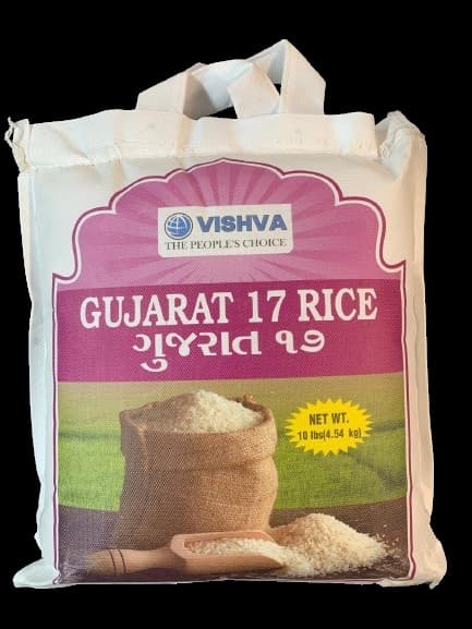VISHVA GUJ 17 RICE 10LB - Flour & Grains
