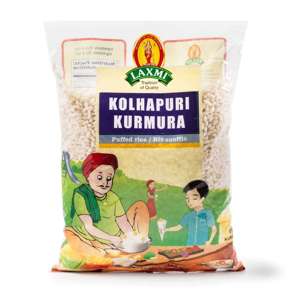 VISHVA KOLHAPURI MAMRA 10LB - Flour & Grains
