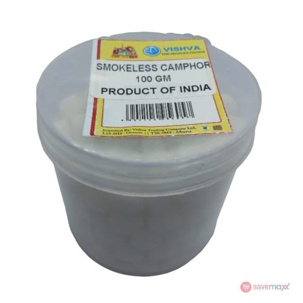 Vishva Smokeless Camphor 100g - Religious