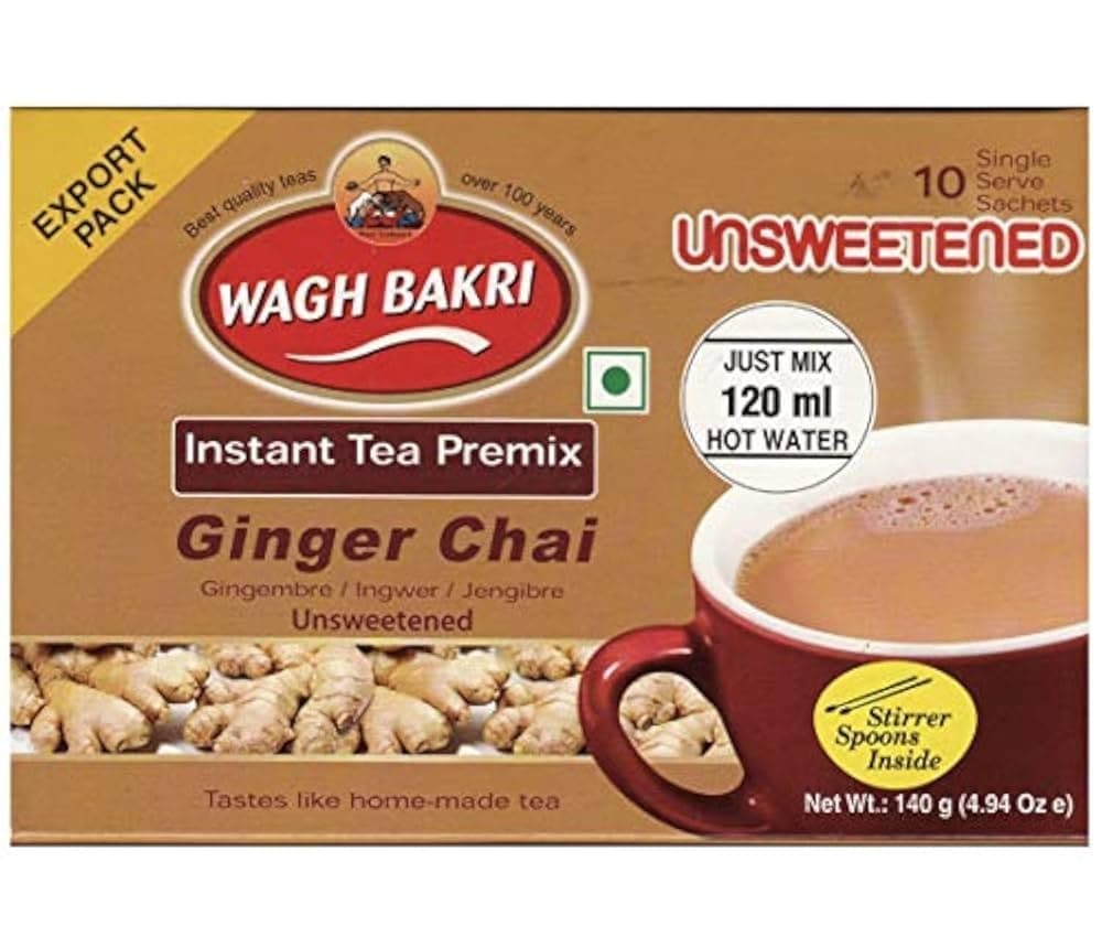WB GINGER TEA UNSWEETENED - Beverages