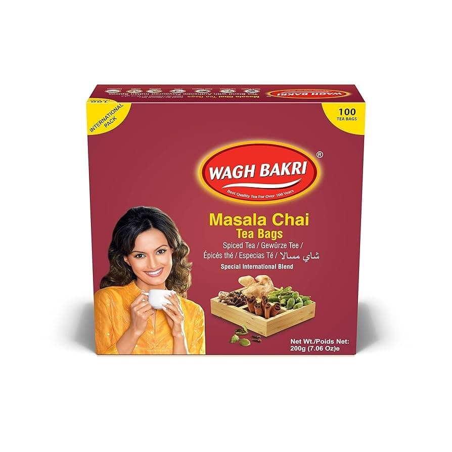 WAGHBAKRI MASALA TEA BAGS 100 - Beverages