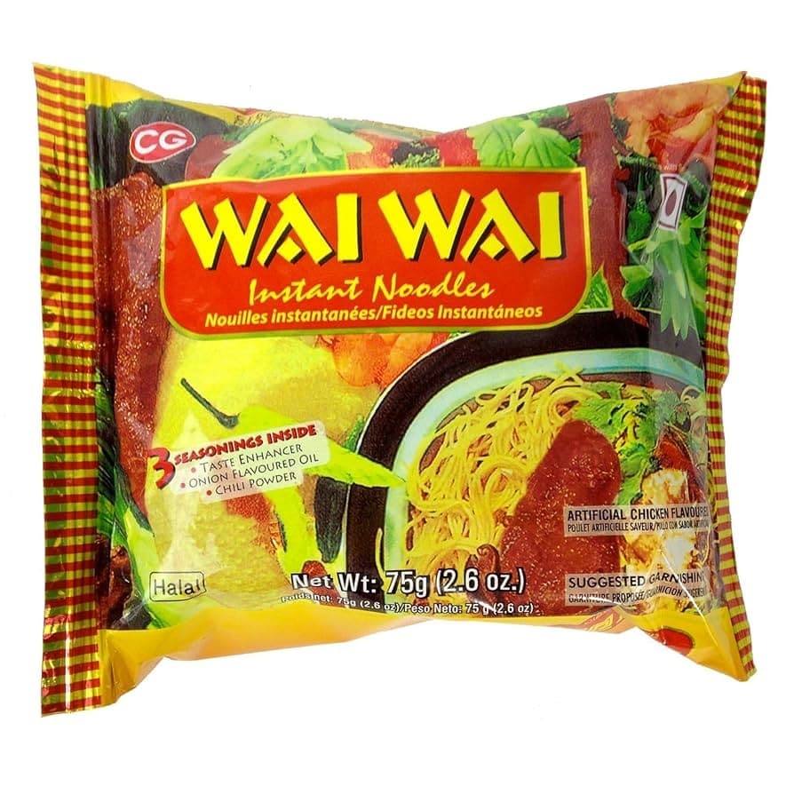 WAI WAI CHICK FLVRD NOODLES - Ready-to-Cook