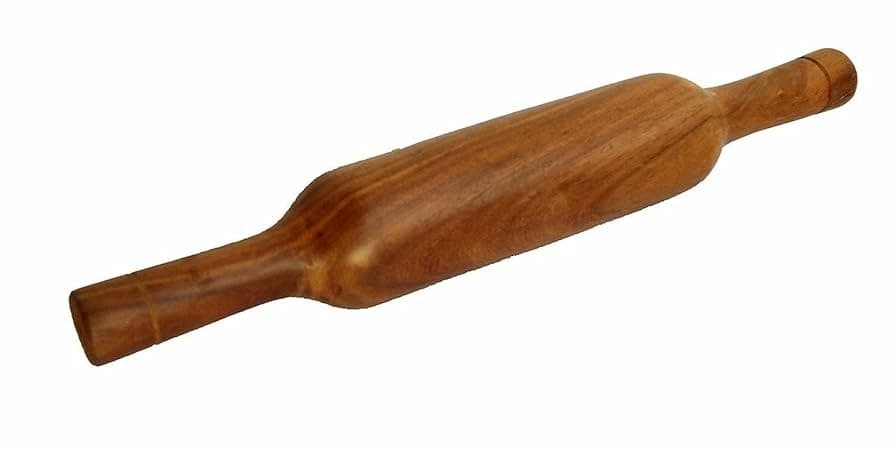 Namaste Wooden Belan Rolling Pan 14x2 - Household