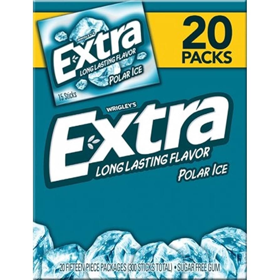 WRIG EXTRA POLAR ICE GUM - Health & Care