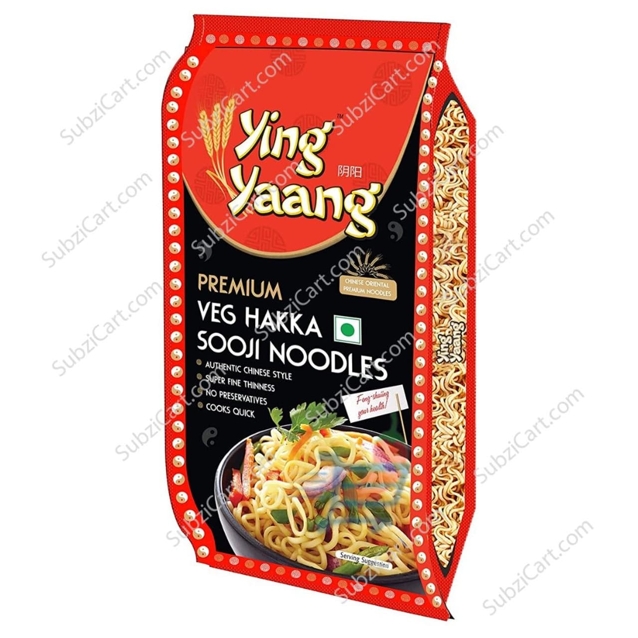 Ying Yang Veg Hakka Sooji Noodles 400g - Others