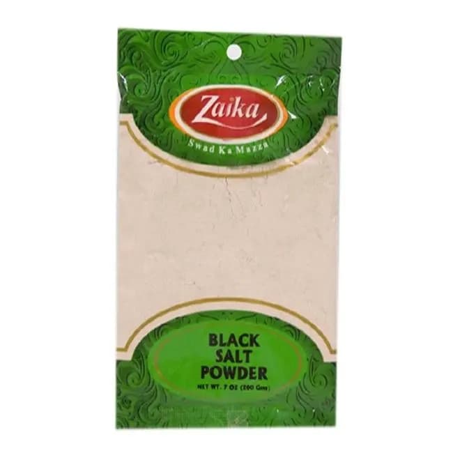 ZAIKA BLACK SALT PWD 200G - Spices and Herbs