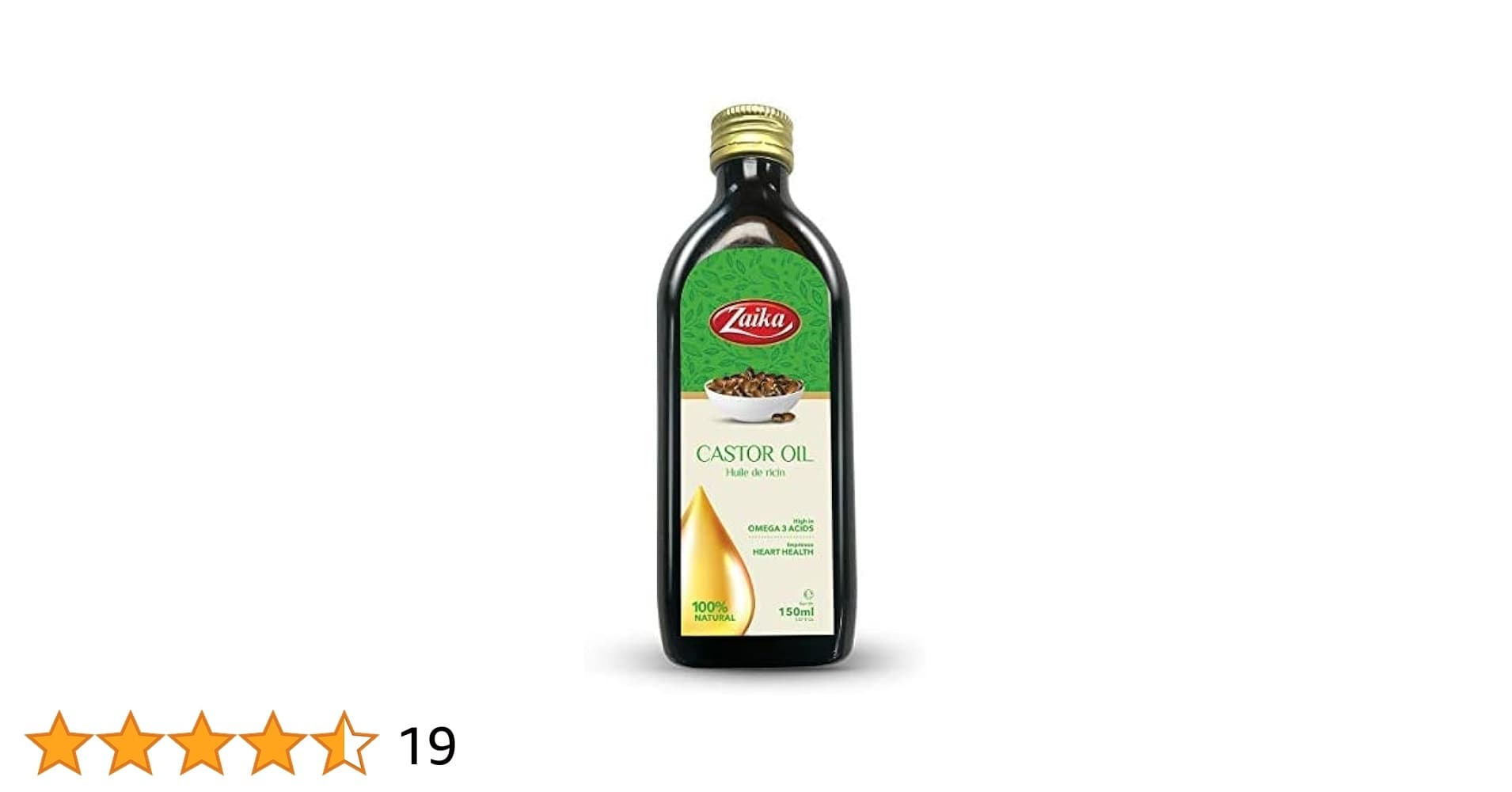 ZK CASTOR OIL 250 ML - Cooking Essentials