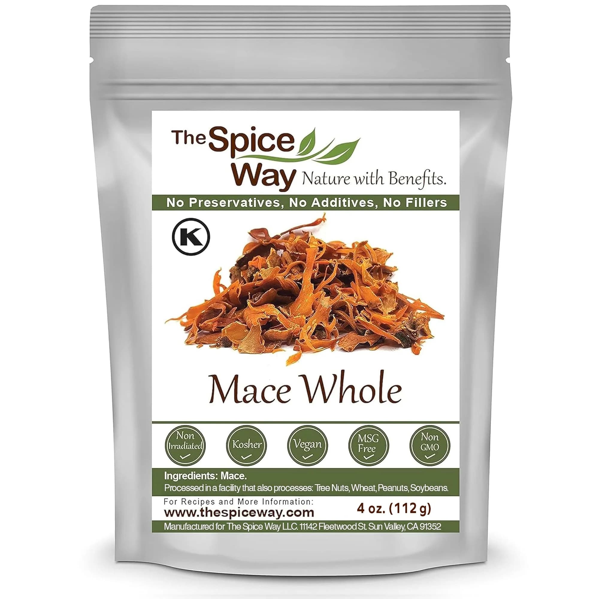 ZAIKA MACE WHOLE 60GM - Spices and Herbs