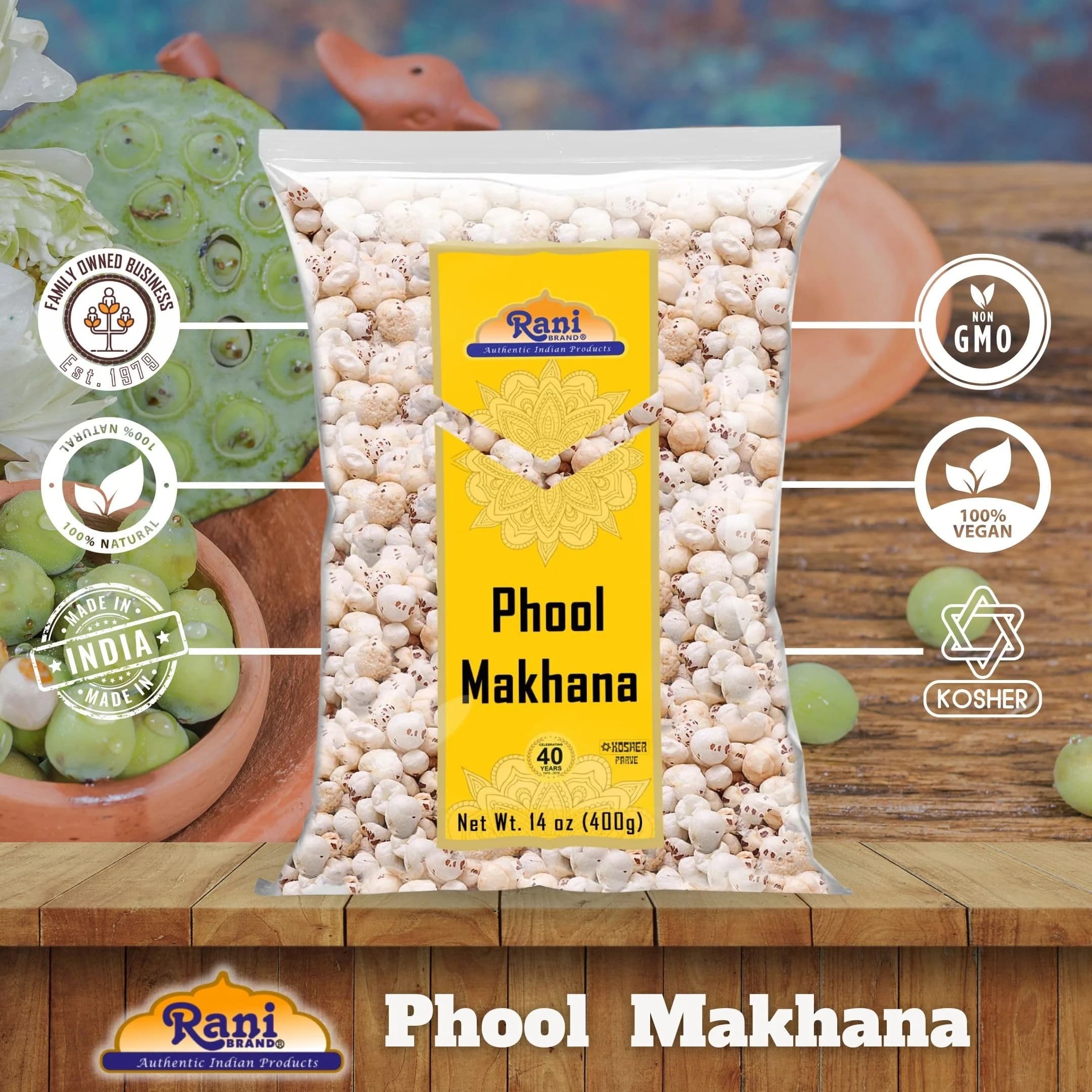 Zaika Phool Makhana 400g - Snacks