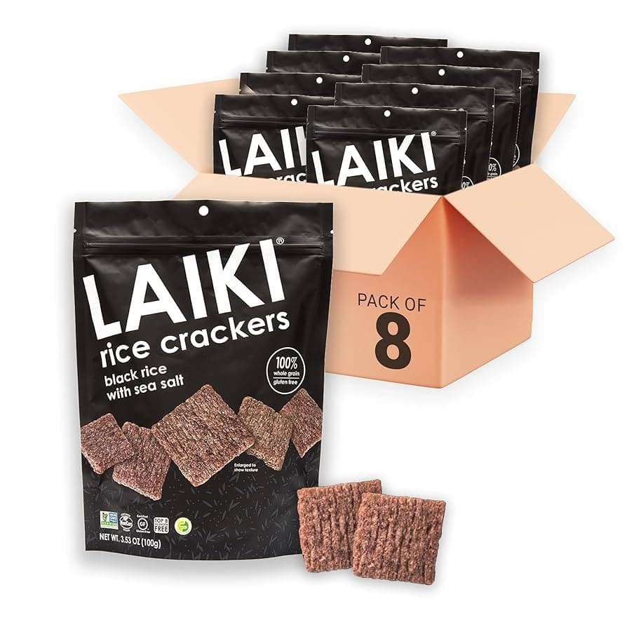 Zaika Rice Crackers Plain 200g - Snacks