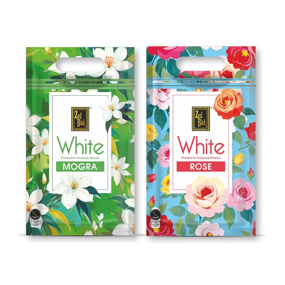 ZED BLACK Mogra Incense Sticks Box - Religious