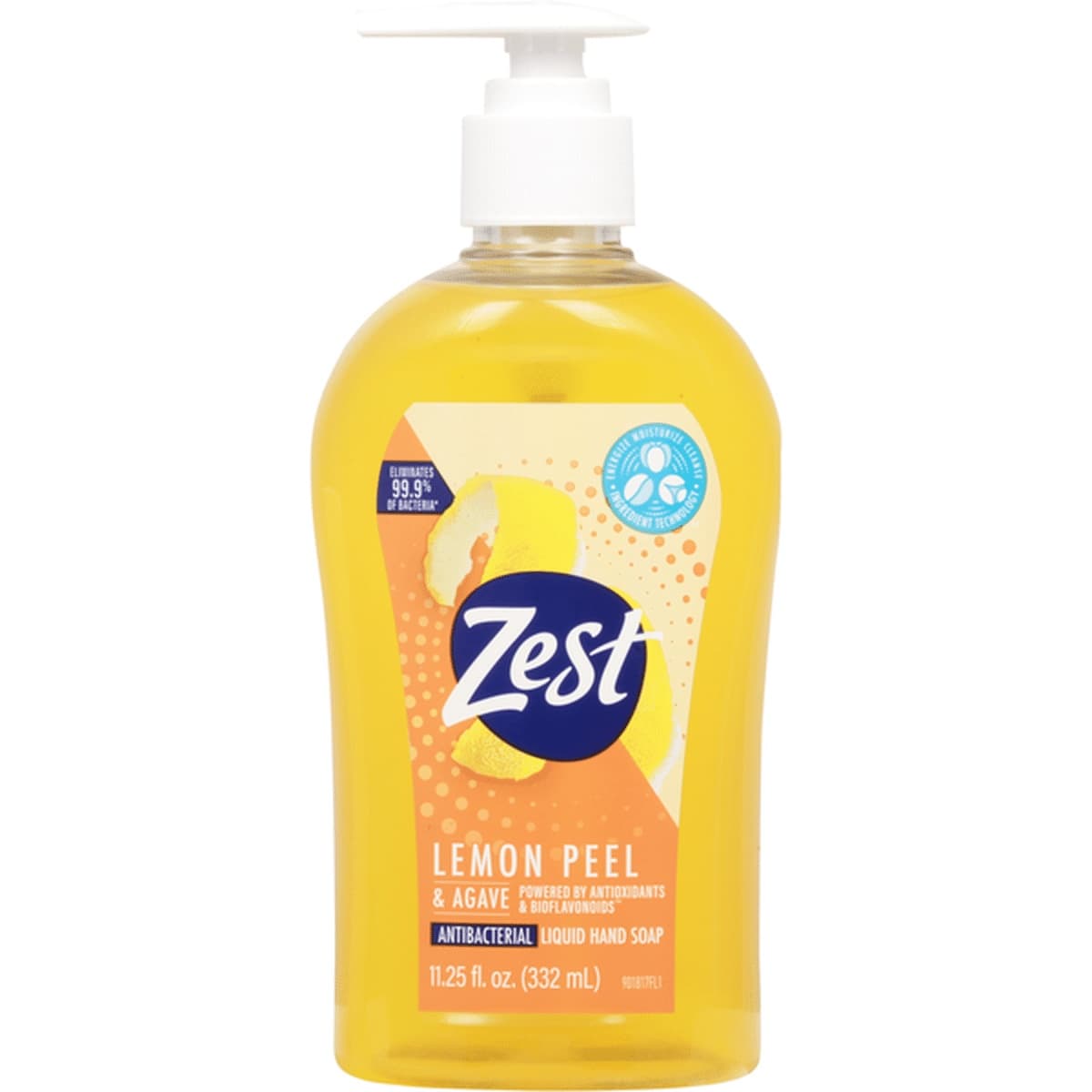 ZEST HAND SOAP LEMON 332ML - Health & Care