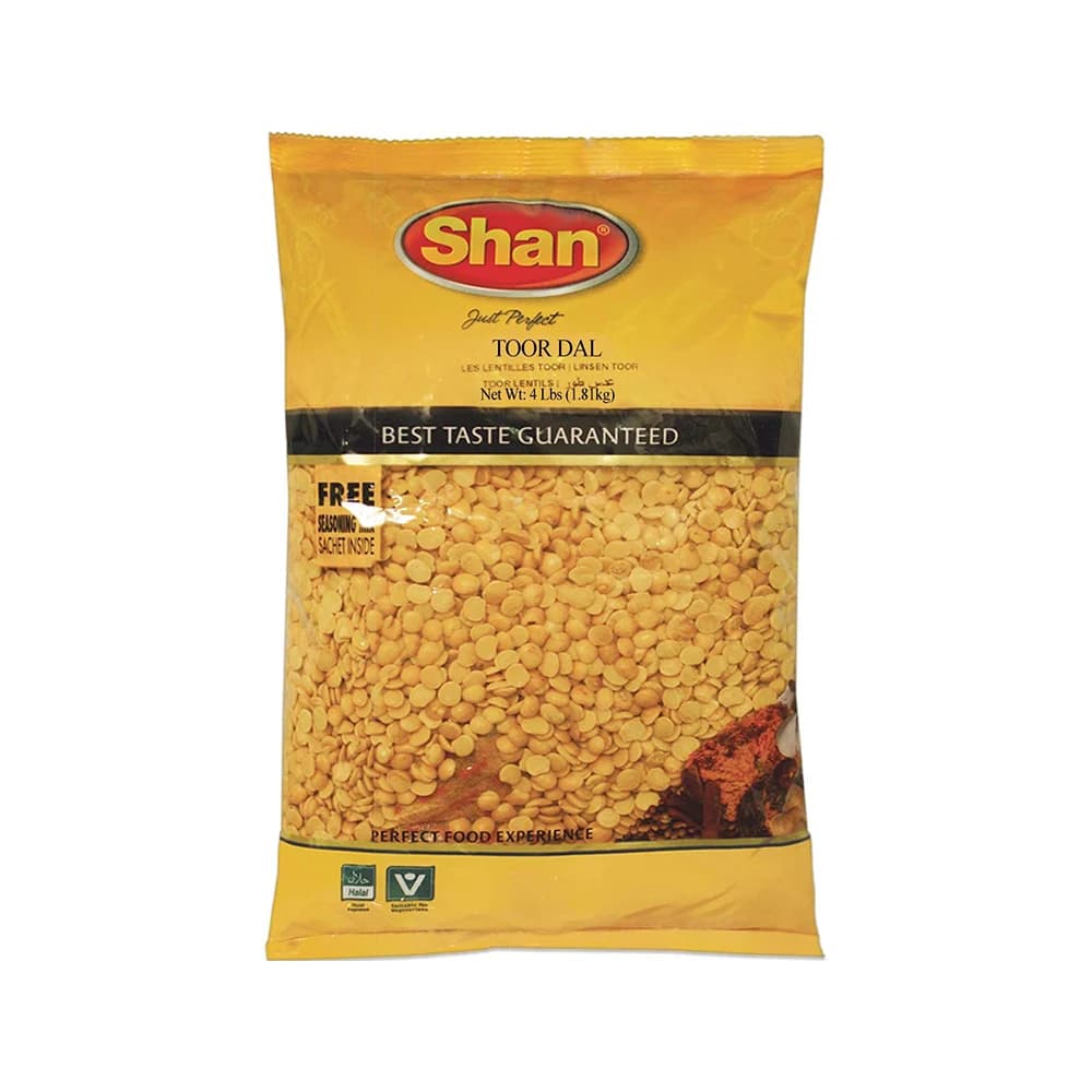 SHAN Toor Dal 4lb - Pulses