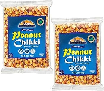 Quality Peanut Chikki 100g - Snacks