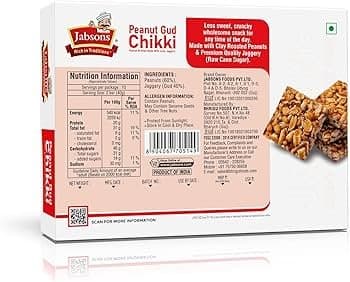 Quality Peanut Chikki 400g - Snacks